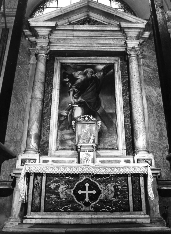 altare - ambito romano (terzo quarto sec. XIX)